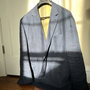 Ralph Lauren Purple Label Blue Wool Jacket